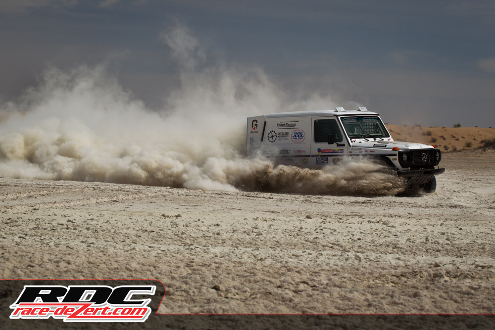 GelandeVentures and Kraut Racing's Rally G coming through the sand Sonora Rally 2016 Mexico