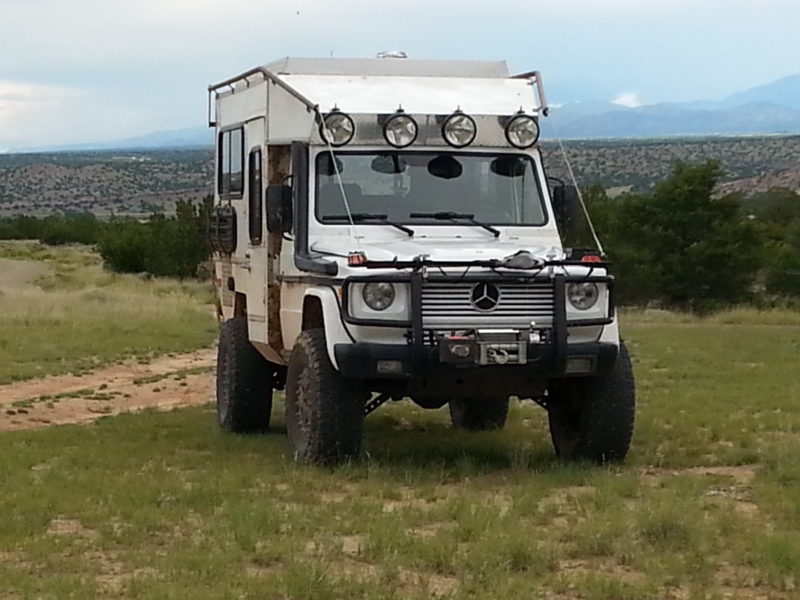 G-Wagen Camper with Tibus Portal Axles
