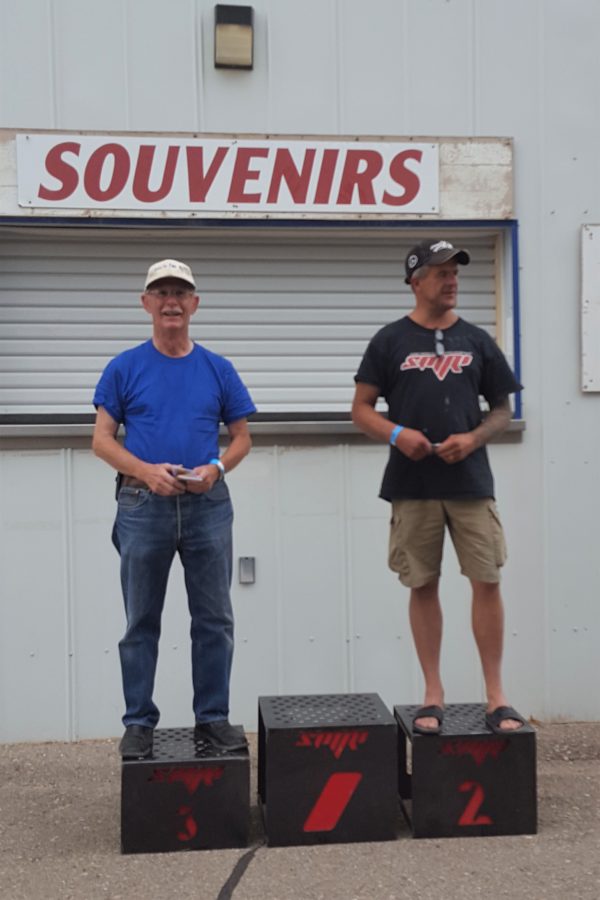 Marc Beyer #673 2nd place in Formula 500 with Allan Hill in 3rd