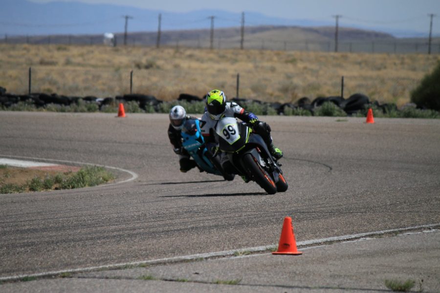 Greg on his KTM 390