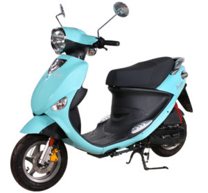 Buddy 50 Scooter in Turquoise