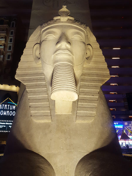 Sphinx at the Luxor