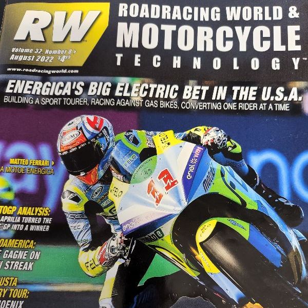 Energica Rider-E High Performance Issue Sept. 3, 2022