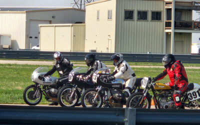 AHRMA Race at Hastings 2025