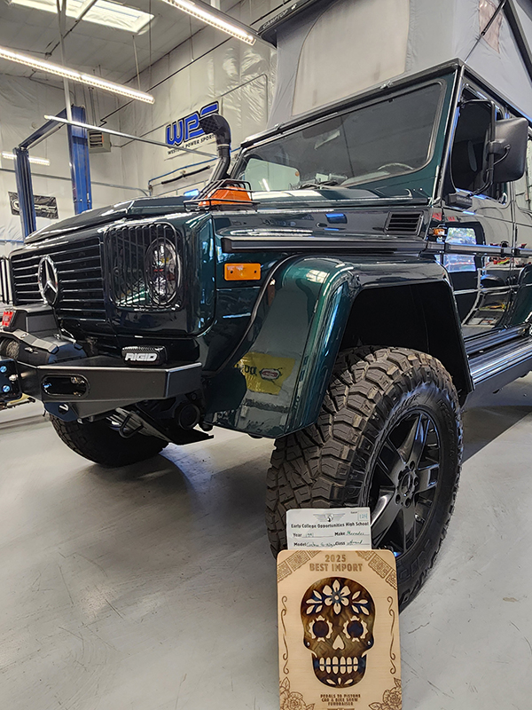 G-Wagen 1st Place at Pedals to Pistons Car Show Imports Category